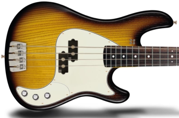 Sandberg California II VS4 (Aktiv) Pickguard, Parchment